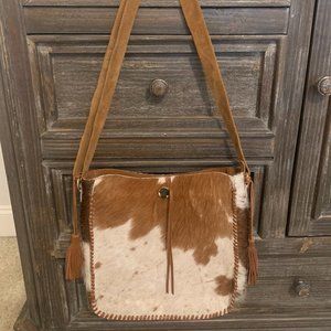 Cowhide Crossbody Bag